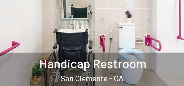 Handicap Restroom San Clemente - CA