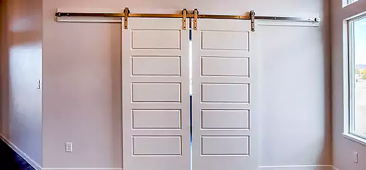 Glass Barn Door with Installation Hardware Kit San Clemente