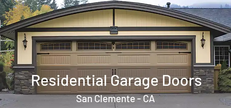  Residential Garage Doors San Clemente - CA