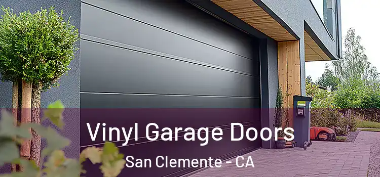  Vinyl Garage Doors San Clemente - CA